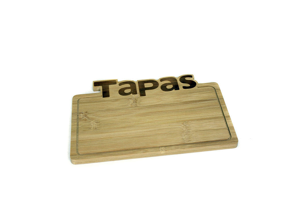 BAMBOO PLATE TAPAS LARGE cod. 1300481