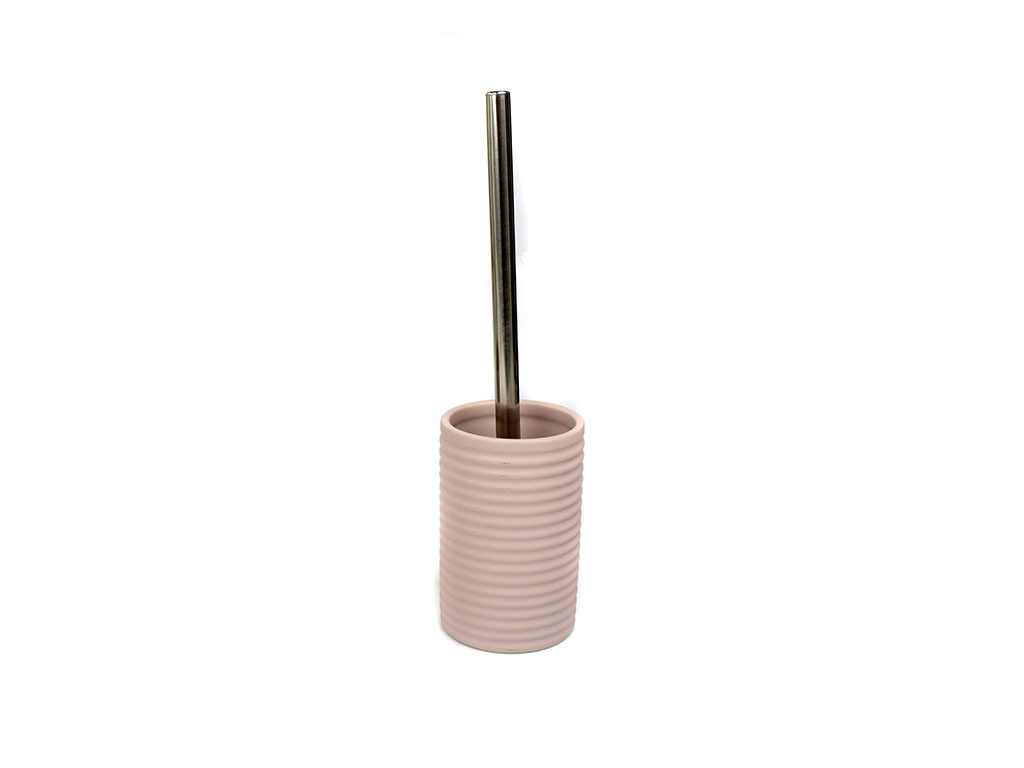 PORTE-BROSSE TOILETTE CERAMIQUE ROSE cod. 2300153