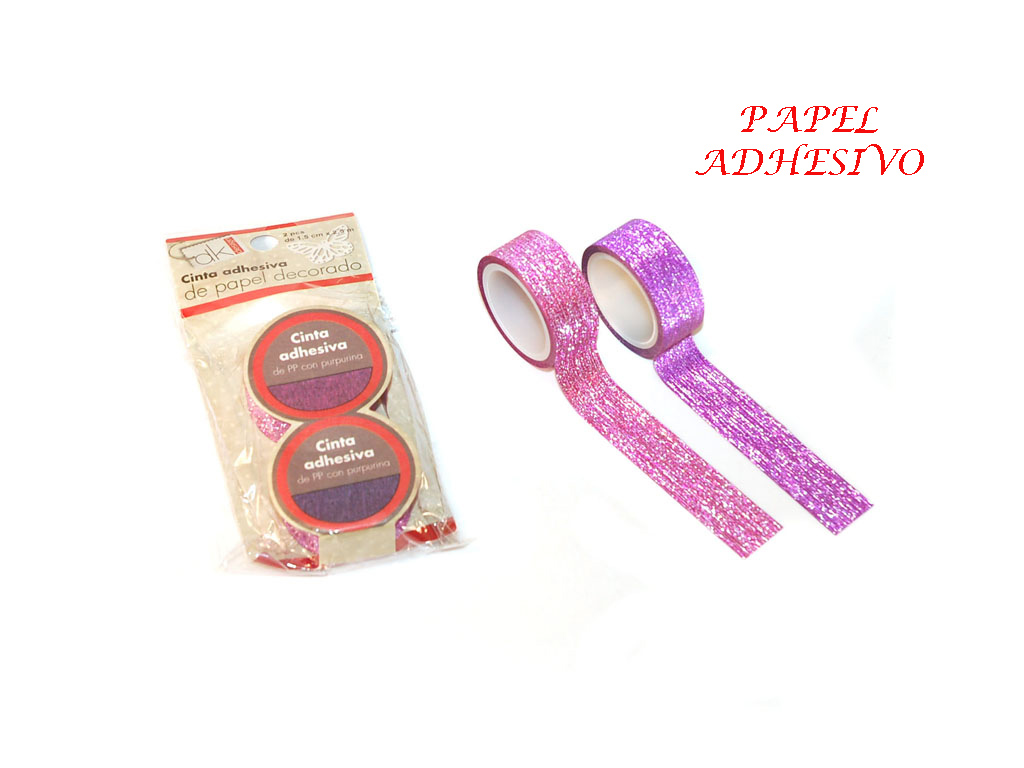 WASHI TAPE PP 2 PCS 1,5X5 MT. cod. 2500048