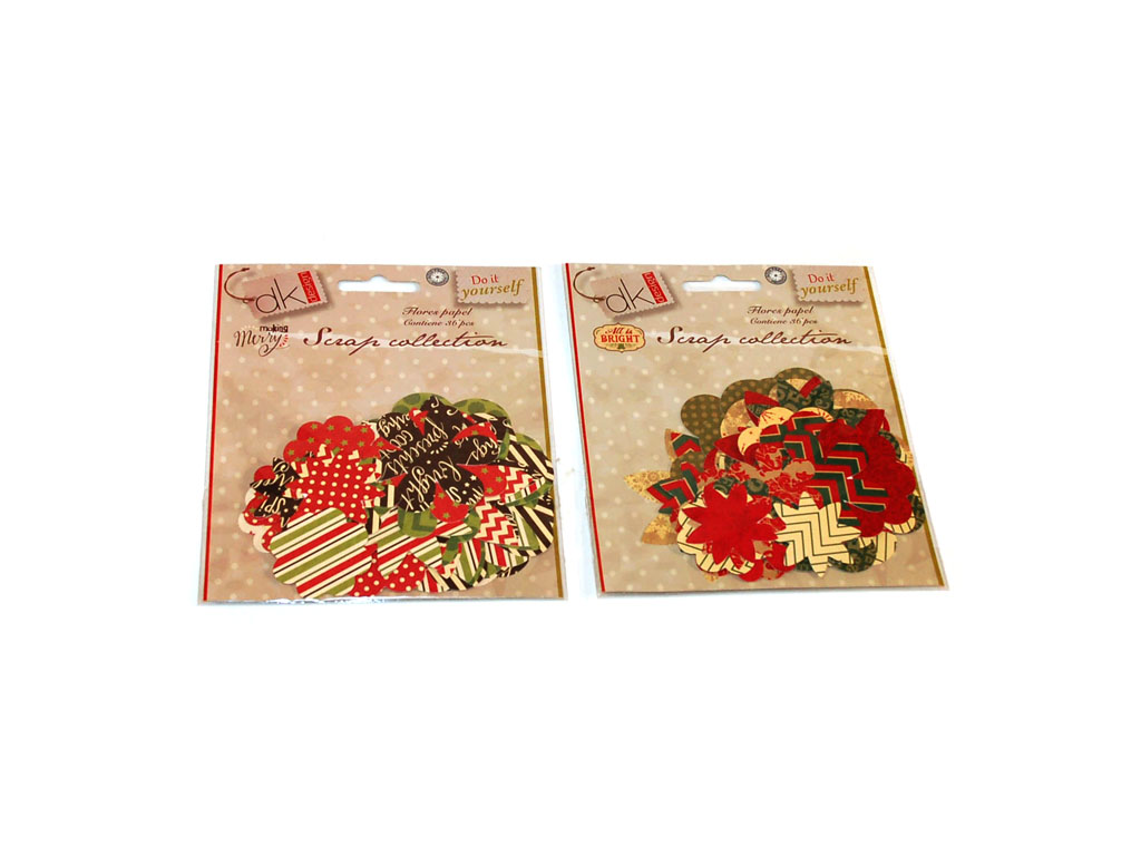 DIECUTS FLORES 36 PCS. SORT-2 cod. 2500691