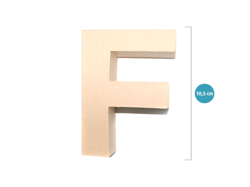 SMALL SCRAP LETTER F cod. 2500741