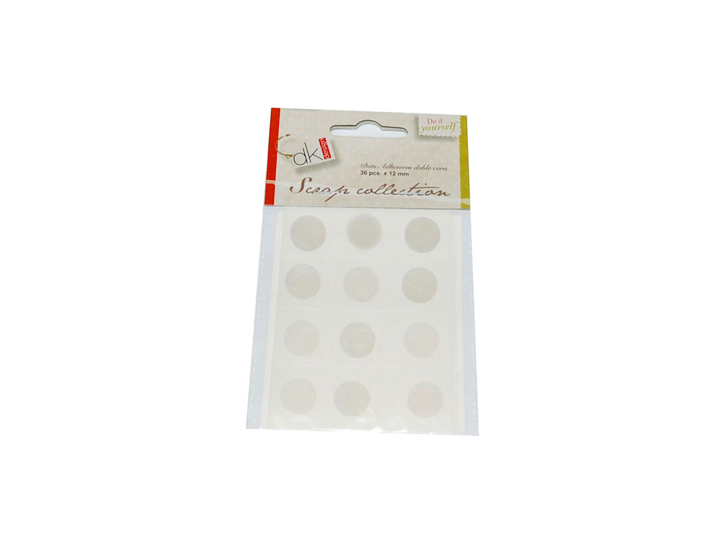 DOTS ADHESIVOS MONTAJE 36 PCS. cod. 2500857