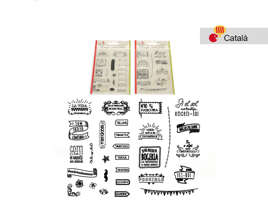 SELOS ACRILICOS CAT-4 SORT-2 cod. 2501033