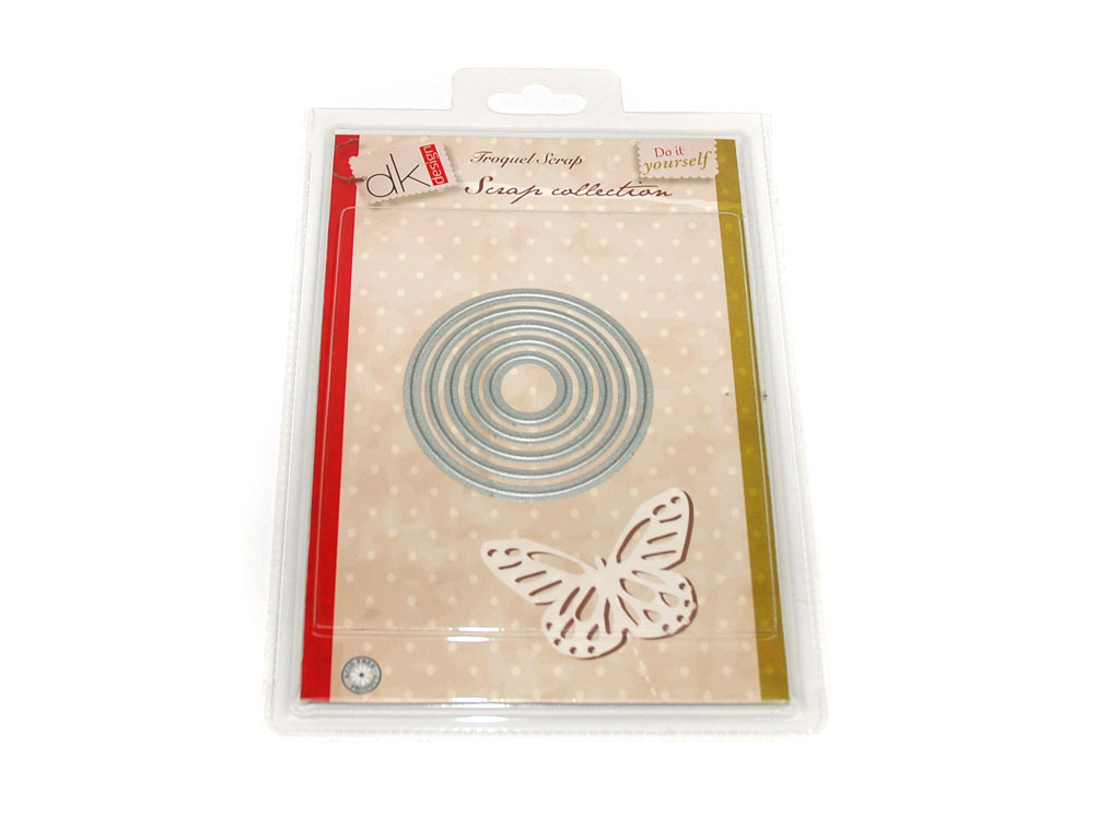 DIE CUTS CIRCLES 5 PCS cod. 2501084