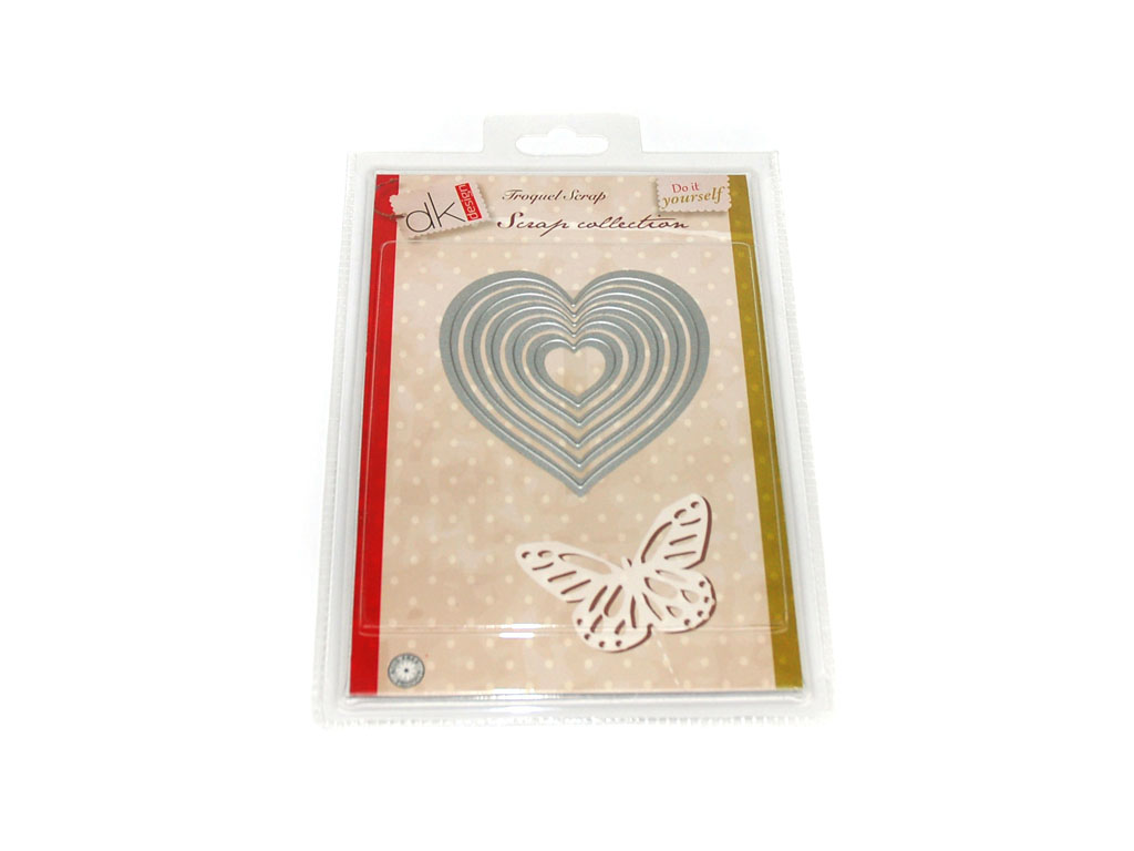 TROQUEL SCRAP CORAZONES 5 PCS. cod. 2501086