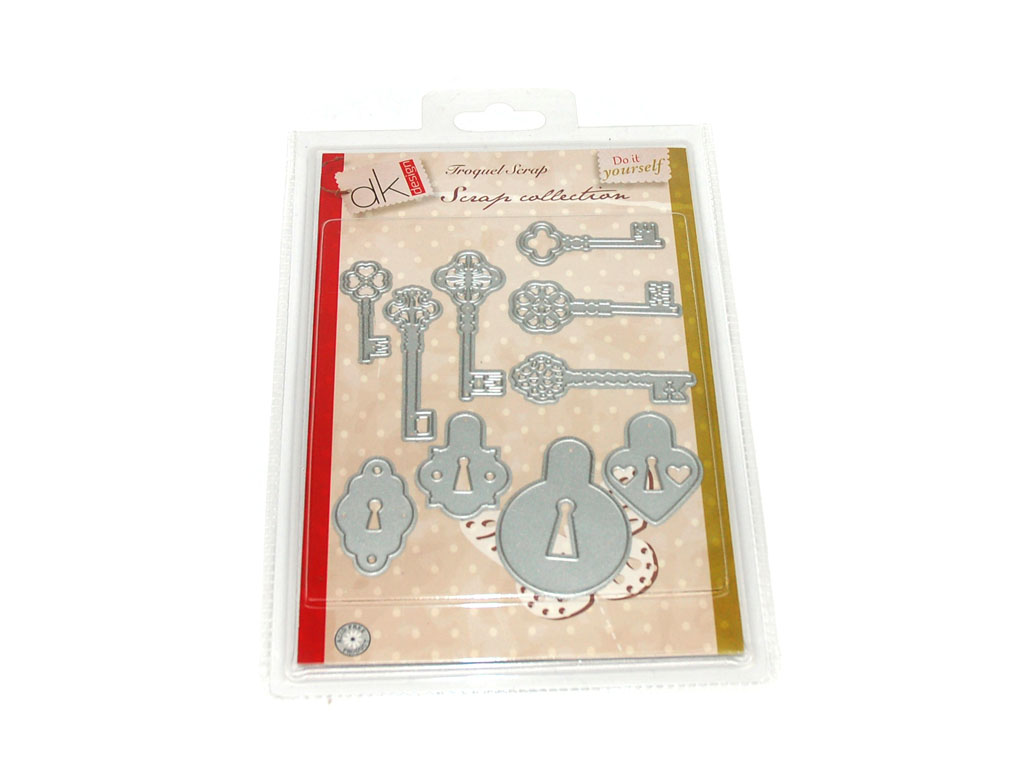 TROQUEL SCRAP CHAVES/CADEADOS 11 PCS. cod. 2501108