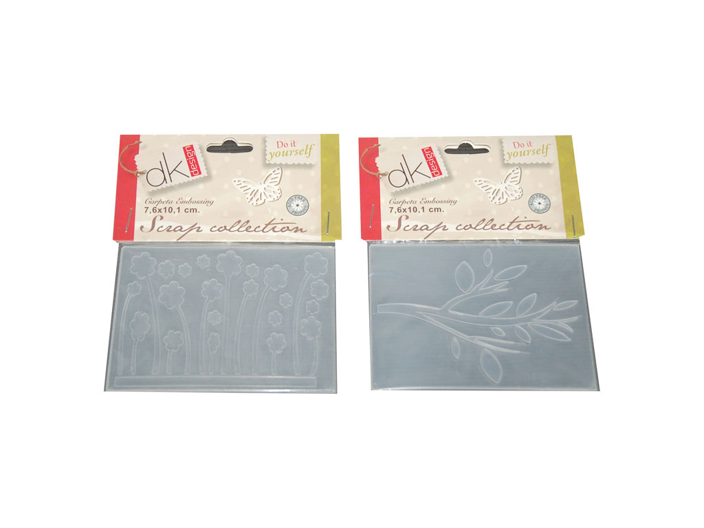 CARPETA EMBOSSING FLORES cod. 2501117