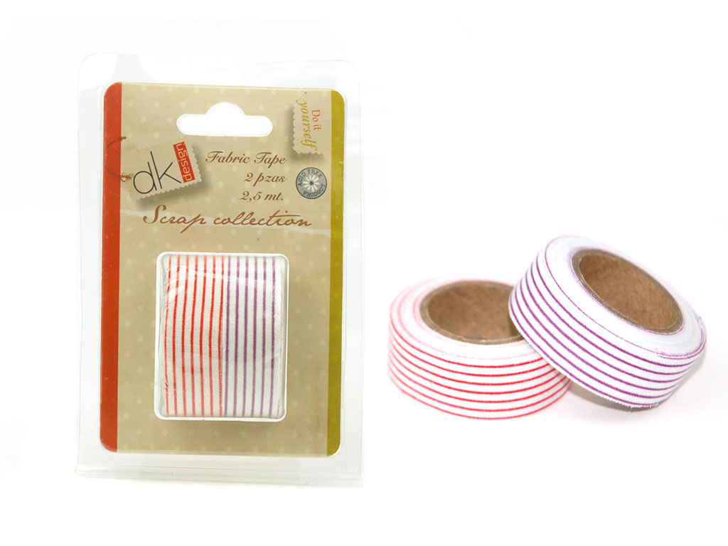 FABRIC TAPE 2 PCS. 2,5 MT. cod. 2501170