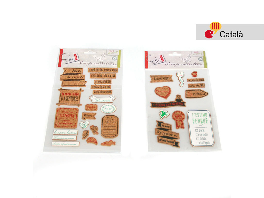 CORK STICKER CATALONIAN ASST-2 cod. 2501205