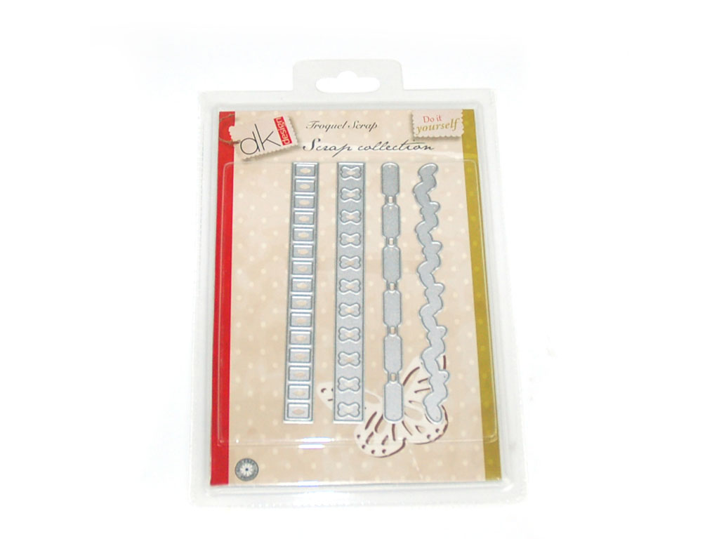 TROQUEL SCRAP TIRAS DEBRUM 4 PCS. cod. 2501323