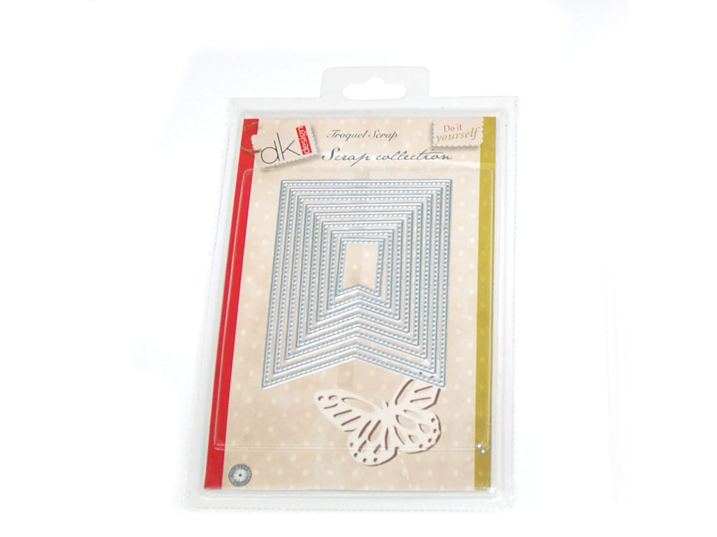 DIE CUTS PENTAGONAL FRAMES 8 PCS. cod. 2501329