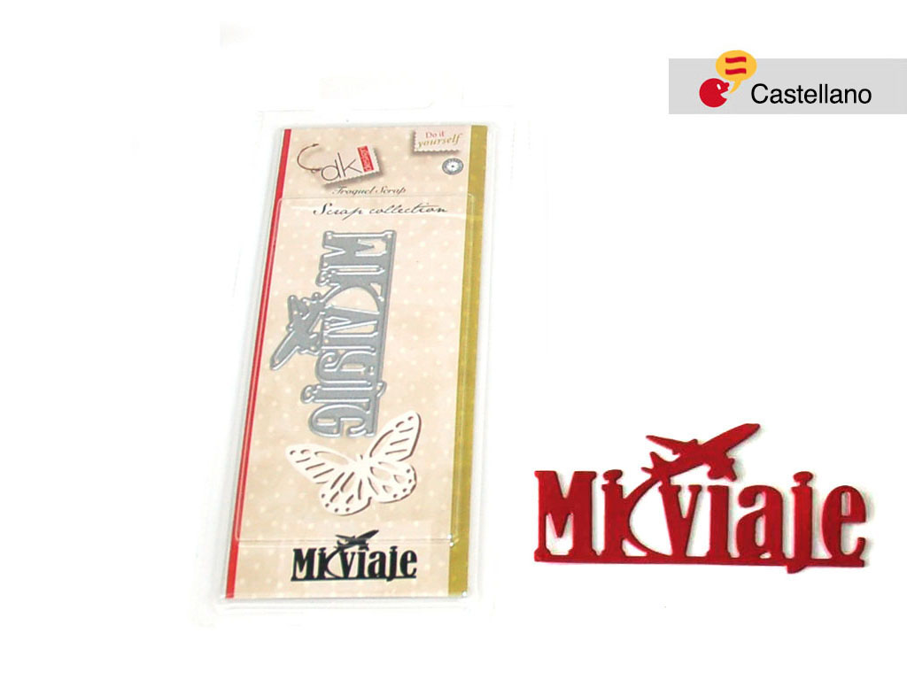 DIE CUT SCRAP MI VIAJE cod. 2501343