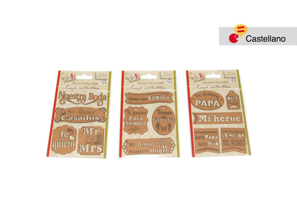 LASER CUTS MADEIRA ESPANHOL SORT-3 cod. 2501416