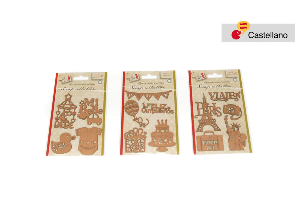 LASER CUTS MADEIRA ESPANHOL SORT-3 cod. 2501419