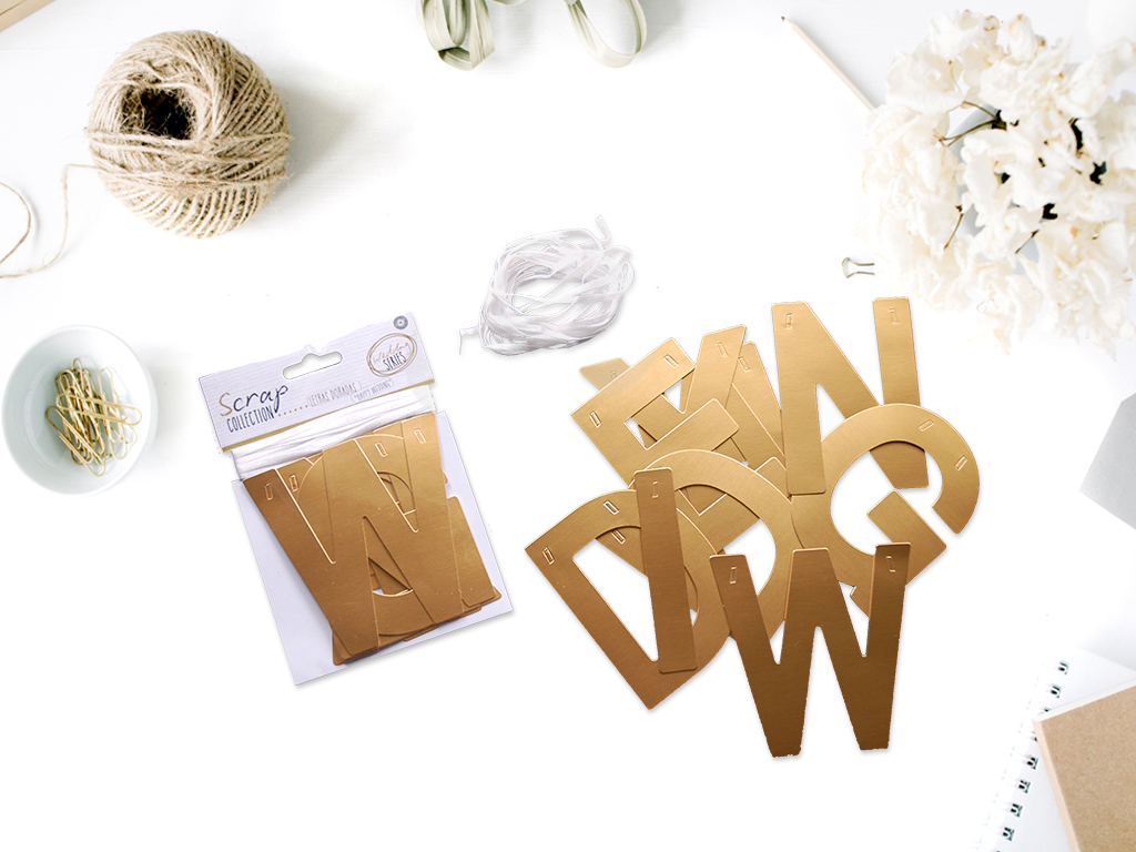 LETTERS SET -HAPPY WEDDING- WEDDING SER cod. 2501680