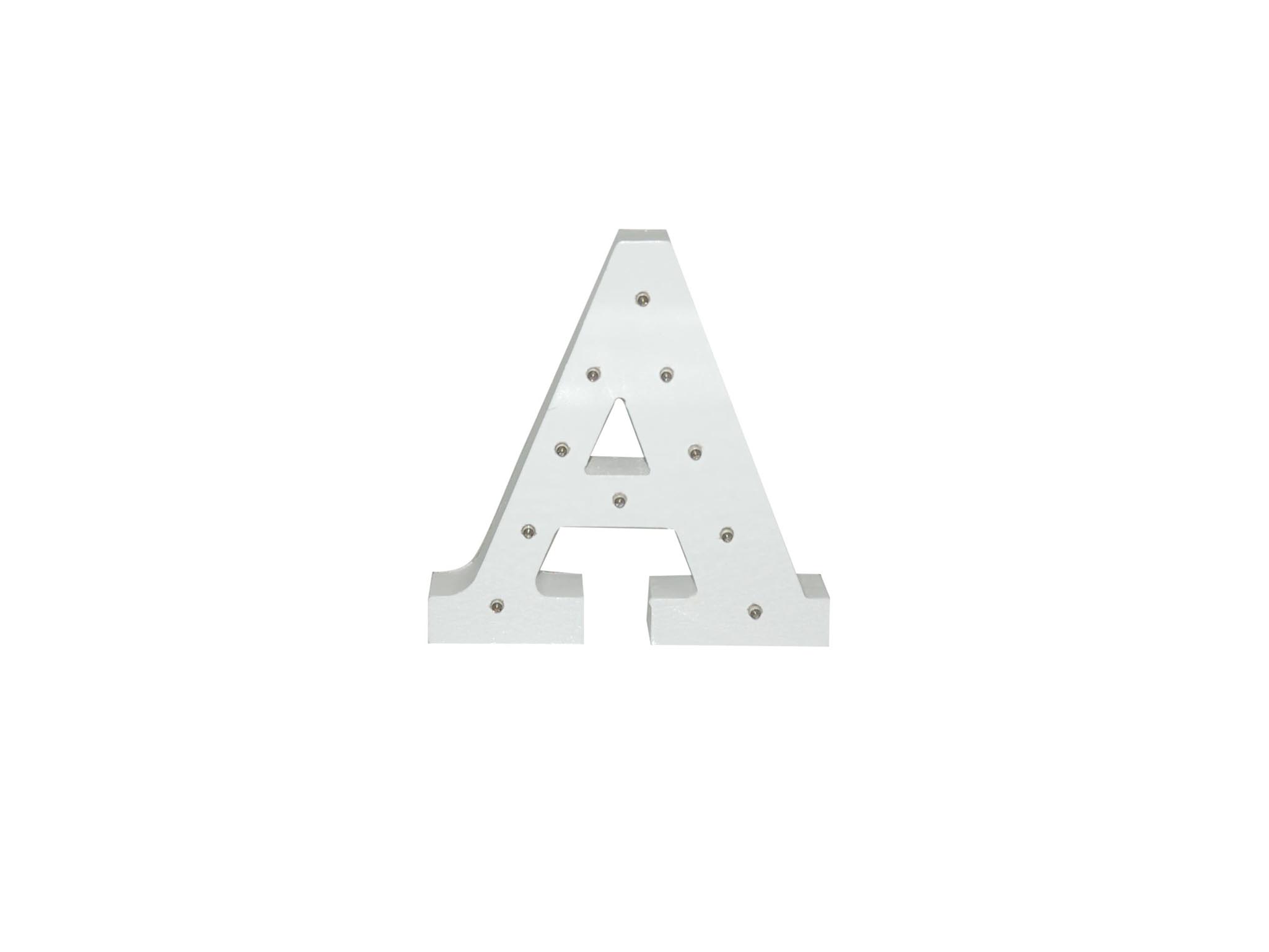 LETTRE BOIS BLANCHE AC/LEDS -A cod. 2501917