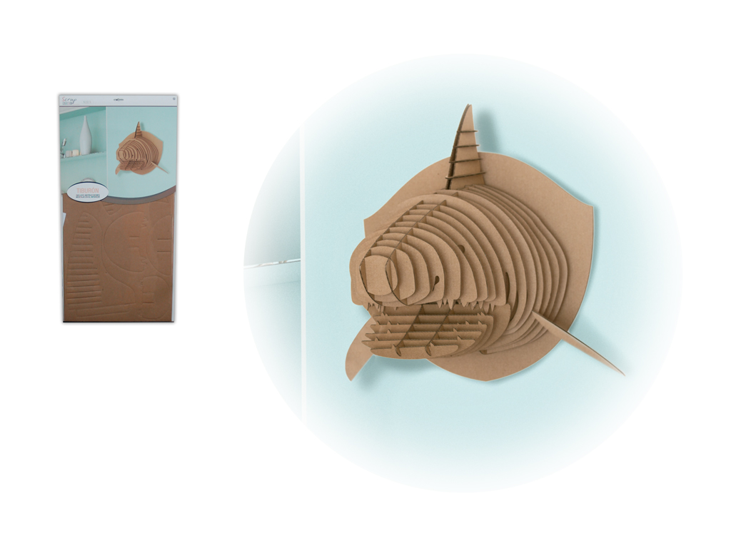 PUZZLE 3D PAPERBOARD SHARK cod. 2501961