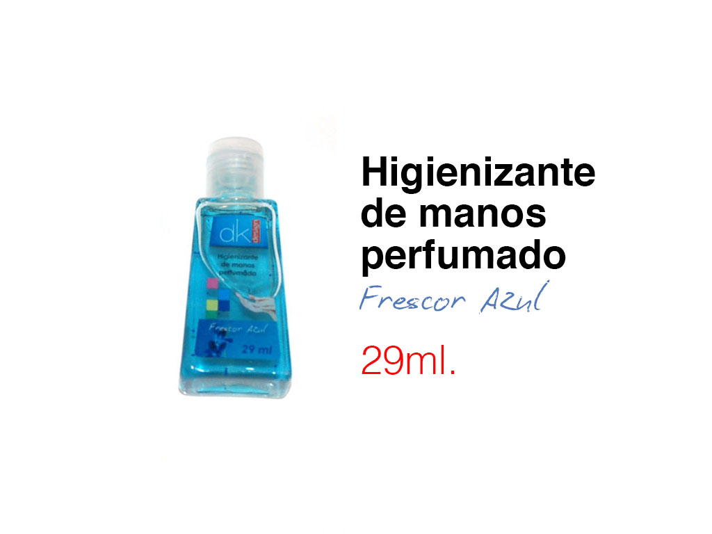 HIGIENIZADOR PARA MAOS 29 ML. AZUL FRESC cod. 2700006