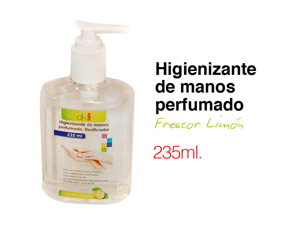 HAND SANITIZER 235 ML. FRESH LEMON cod. 2700009