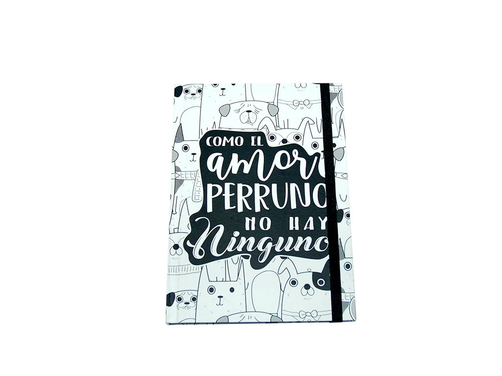 A5 NOTEBOOK AMOR PERRUNO cod. 2900083