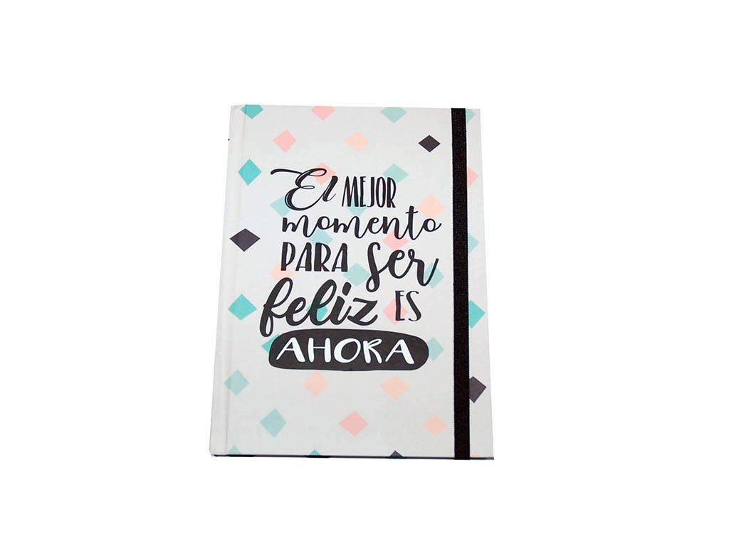 CADERNO A5 MOMENTO PARA SER FELIZ cod. 2900098