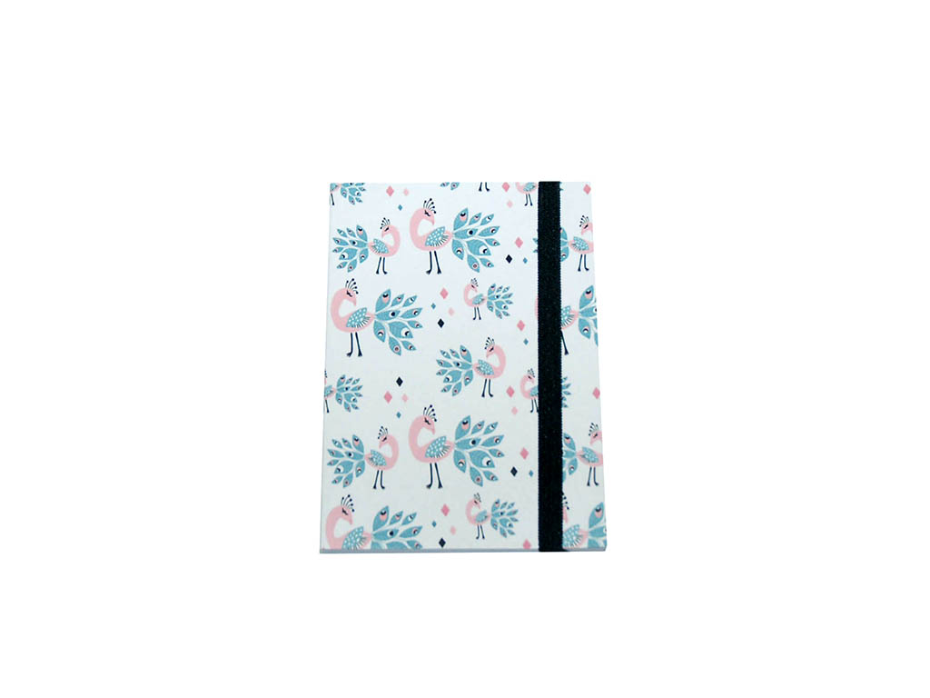 CADERNO IMPRESSO A6 PAVAO cod. 2900111