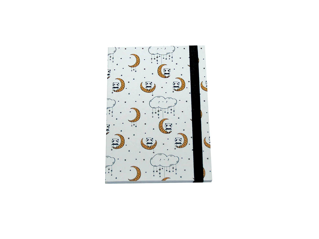 A6 PRINTED NOTEBOOK PANDAS & MOONS cod. 2900113