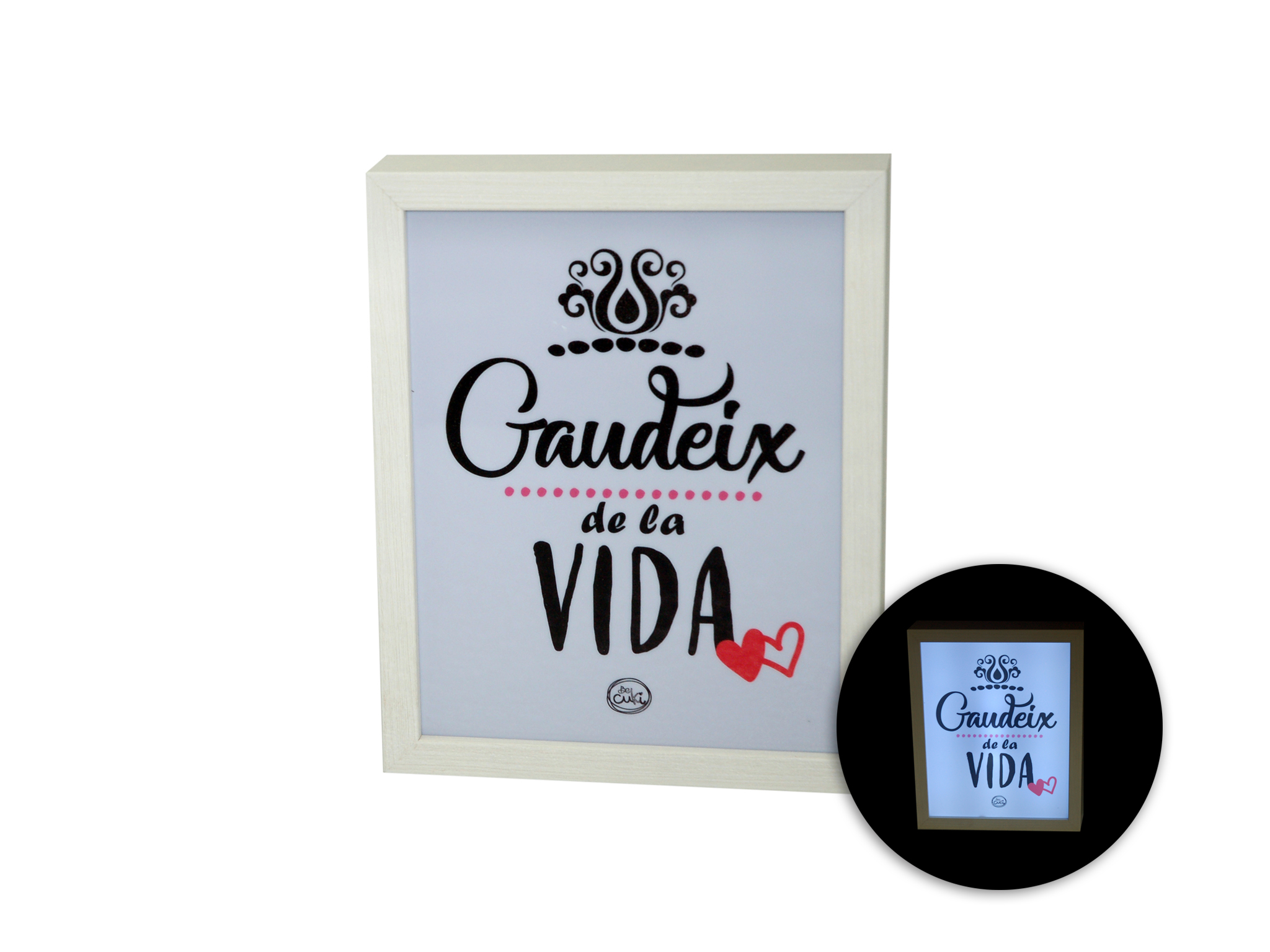 CAIXA LUZ 20X25 GAUDEIX DE LA VIDA cod. 3001150