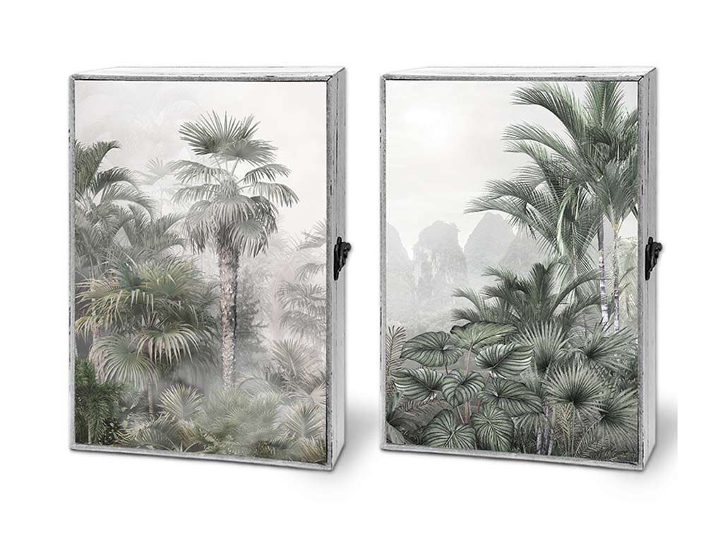 KEYS HANGER 20X30 PALM TREES ASST-2 cod. 3001627