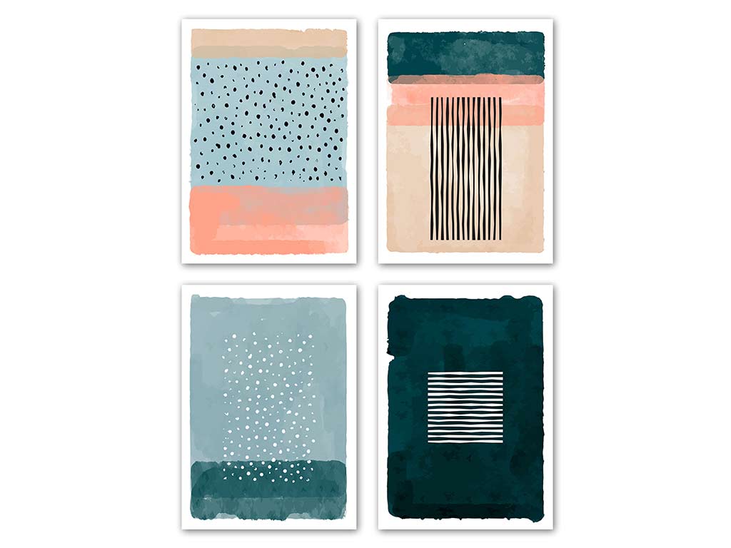 LAMINA 40X60 ABSTRATO SORT-4 cod. 3001652