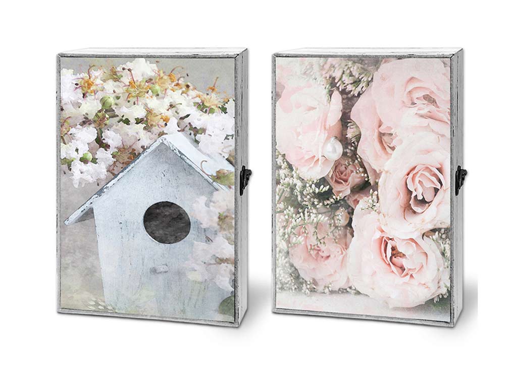 KEY HOLDER 20X30 FLOWERS ASST-2 cod. 3001662