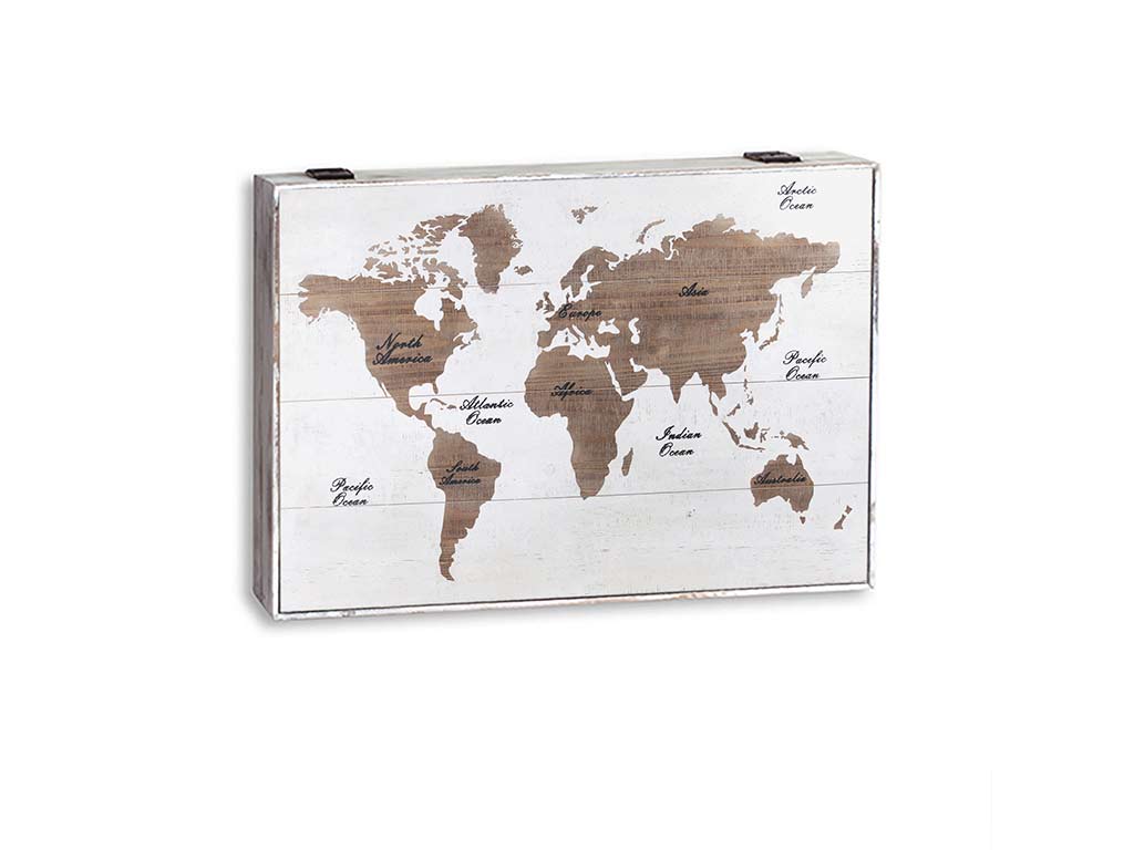 COPRICONTATORE 46X7X32 MAPPA MONDO cod. 3001668