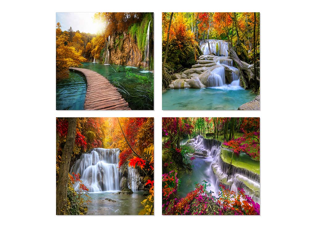 LAMINA 40X40 CASCATA ASS-4 cod. 3001705