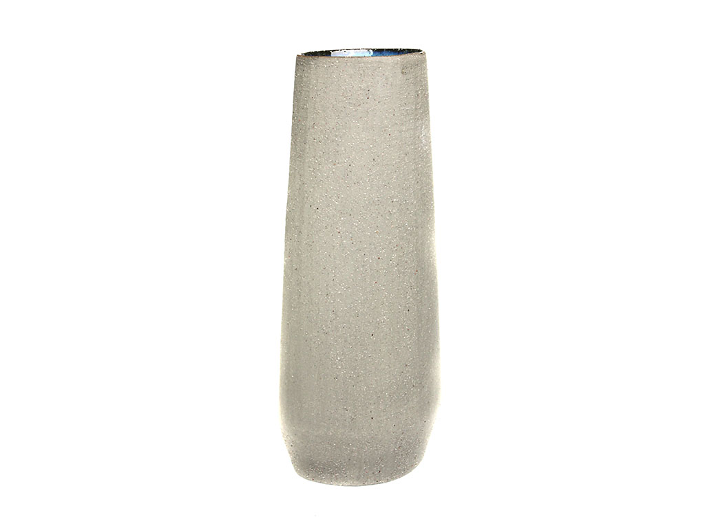 JARRON CONICO CERAMICA BLANCO 40 CM cod. 3100489