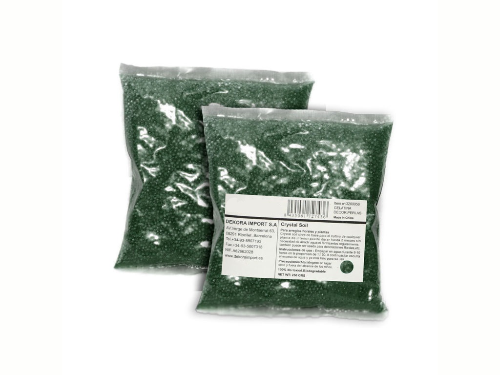 CRYSTAL SOIL 250 GR. VERDE OSCURO cod. 3200080