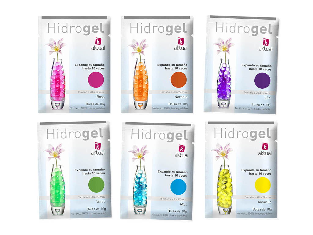 HIDROGEL 10 GR. COULEURS SOLIDES cod. 3200087