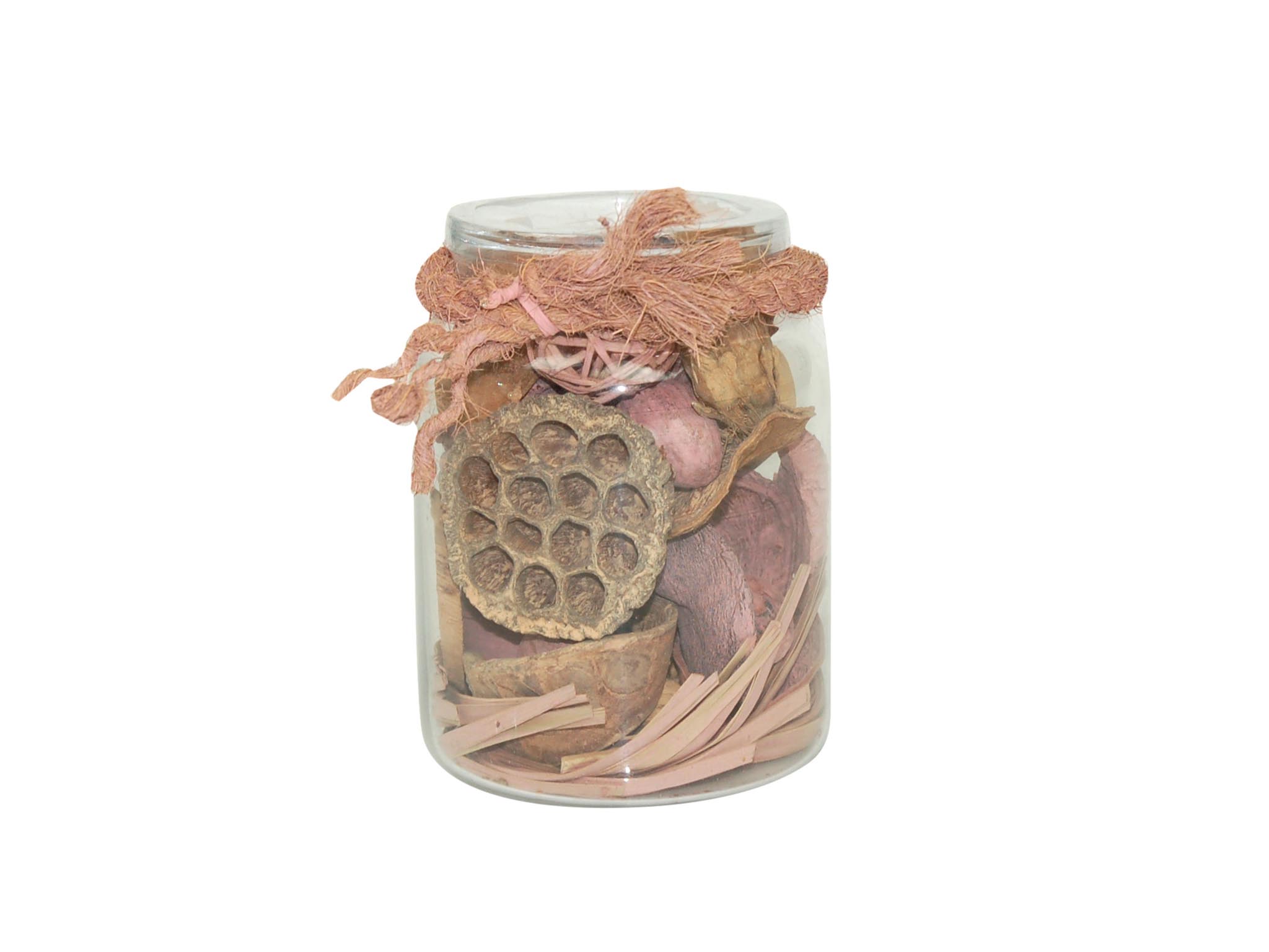 GLASS JAR MIX BALLS PINK cod. 3200161