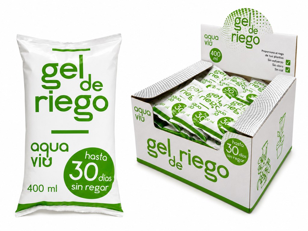 GEL DE RIEGO BOLSA 400 ML. cod. 3200199