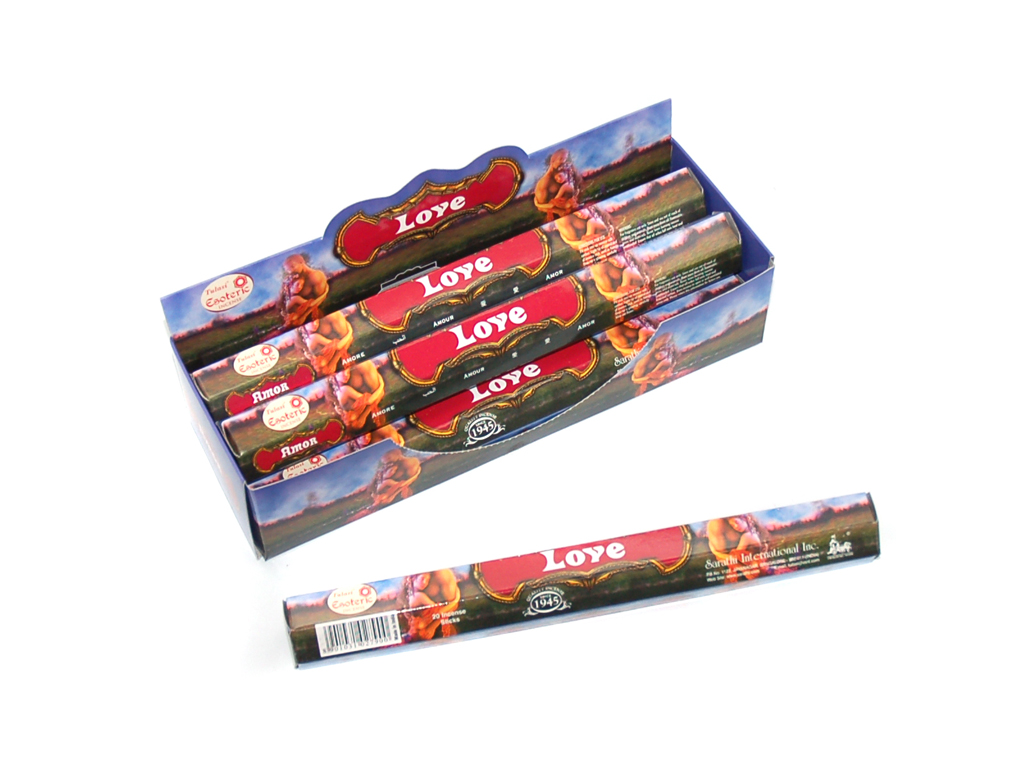20 STICKS INCENSO AMOR cod. 3400311