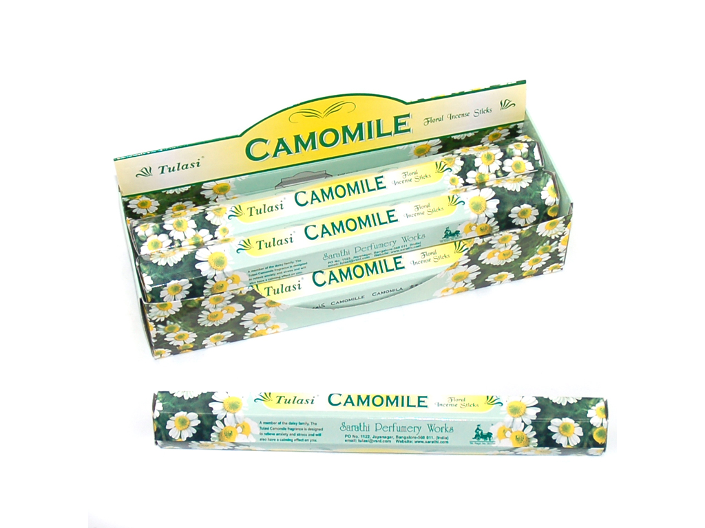 20 STICKS INCENSO CAMOMILLA cod. 3400315