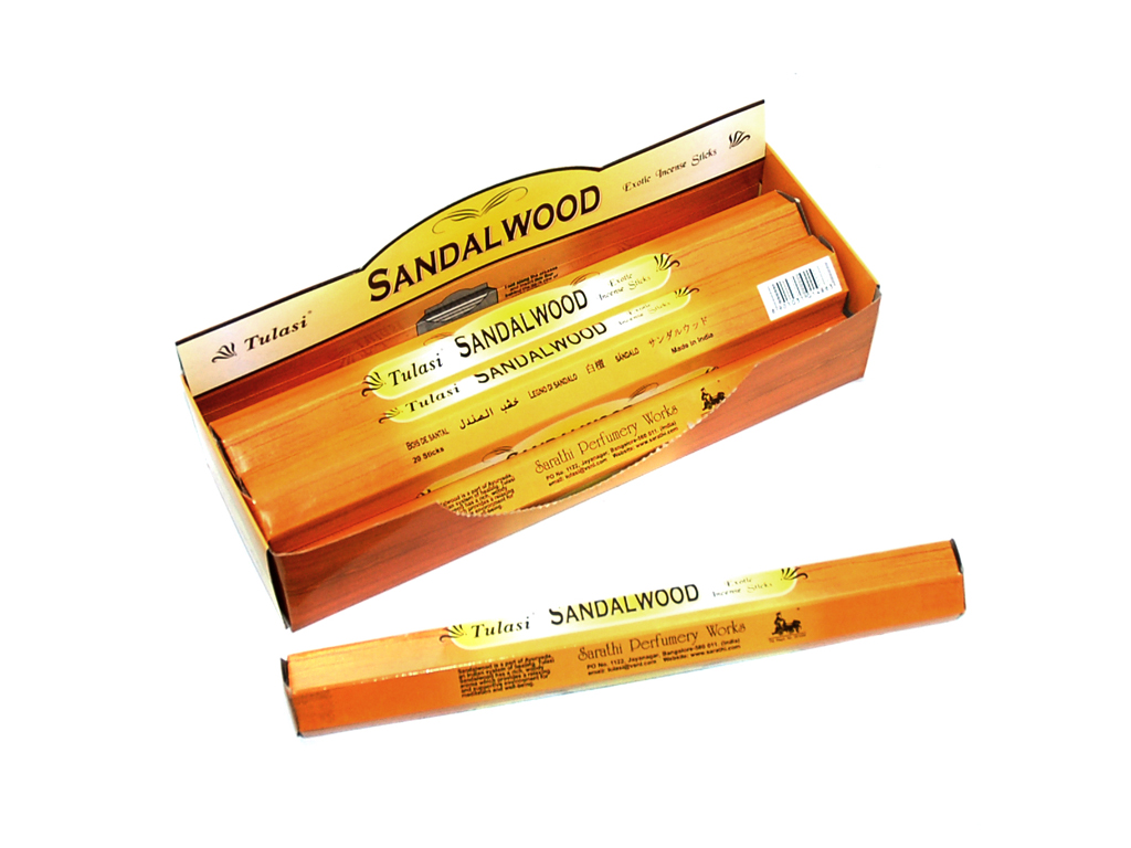 20 STICKS INCENSO SANDALO cod. 3400327