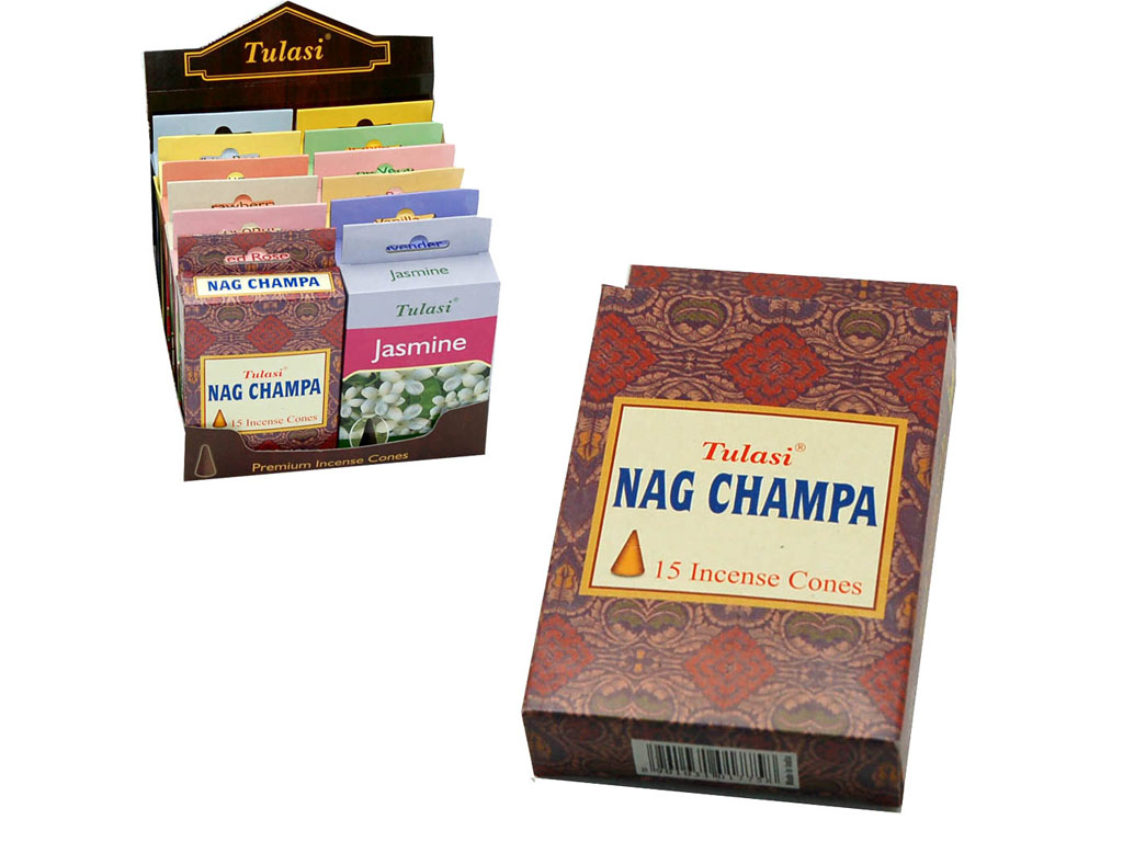 15 INCENSE CONES NAG CHAMPA cod. 3400366