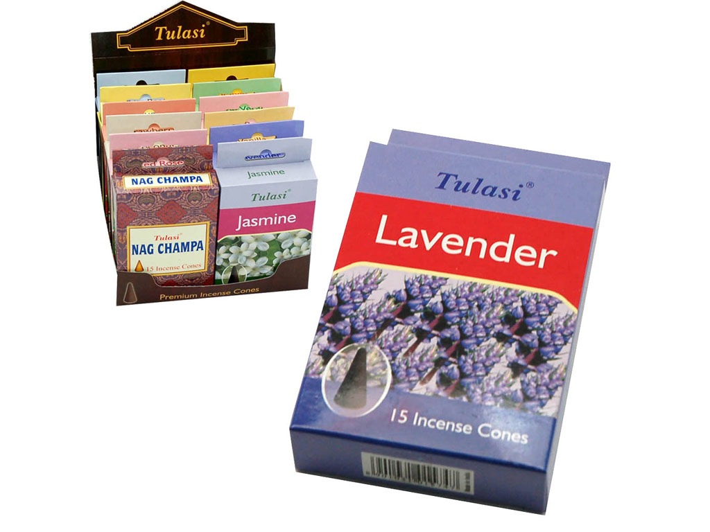 15 INCENSE CONES LAVENDER cod. 3400367