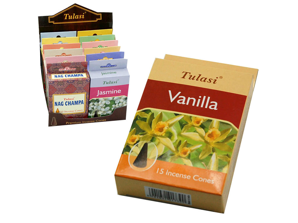 15 INCENSE CONES VANILLA cod. 3400368