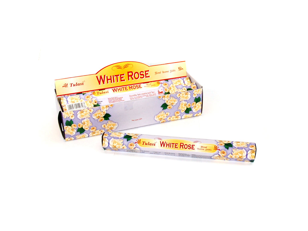 20 STICKS INCENSO ROSAS BRANCAS cod. 3400405
