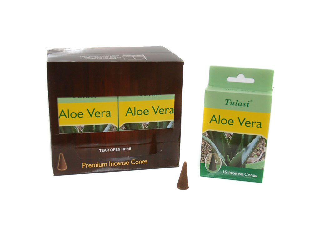 15 CONES ENCENS ALOE VERA cod. 3400408