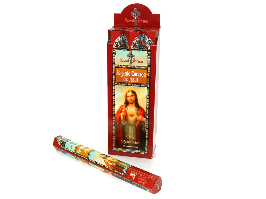 20 STICKS INCIENSO SAGRADO CORAÇAO cod. 3400412