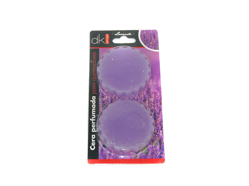 BLISTER 2 PCS CERA PERFUMADA ALFAZEMA cod. 3400565