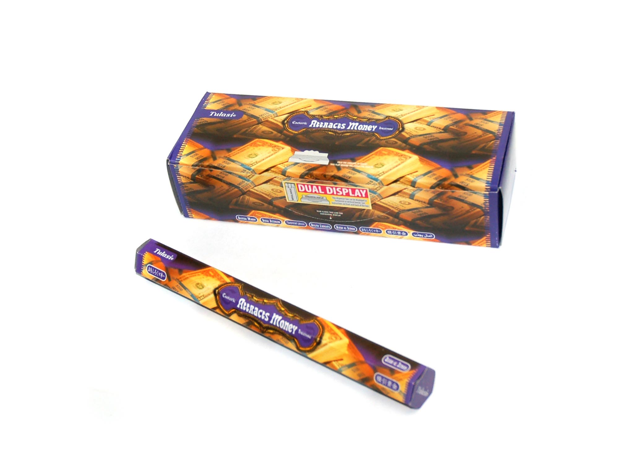 20 STICKS INCENSO ATRAÇAO DINHEIRO cod. 3400609