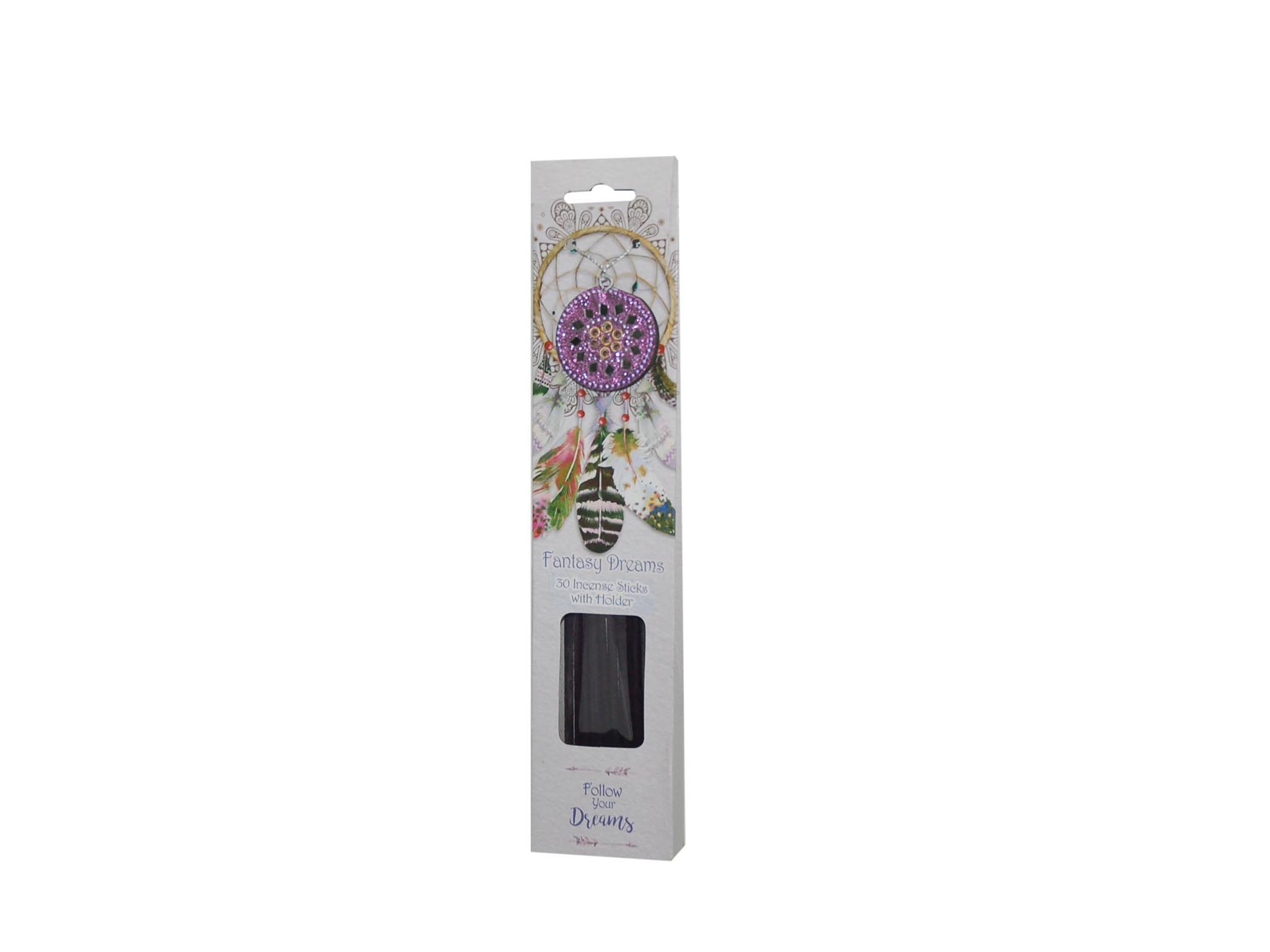 INCENSO 30 STICKS + SUPORTE  FANTASY DRE cod. 3400643
